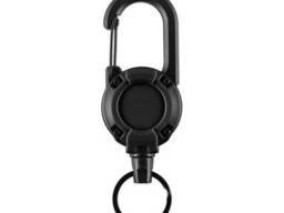 M-Tac карабин со шнуром для ключей черный