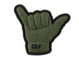 M-Tac нашивка Shaka СБУ PVC олива