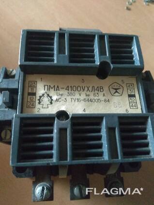 Магнитный пускатель ПМА-4100 63А 380В