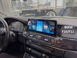 Магнитола для bmw f10 android snapdragon 8 ядер экран 12.3' nbt, cic