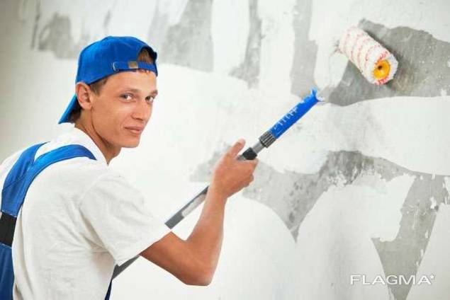 Услуги маляра покраска стен - 81 фото