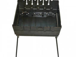 Мангал чемодан "Кемпинг" 6 шампуров