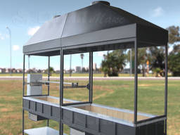 Мангальный комплекс с электровертелом под заказ