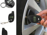 Манометр автомобильный цифровой измеритель давления шин брелок электронный