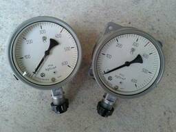 Манометры, показывающие судовые МТПСд-100-ОМ2,
