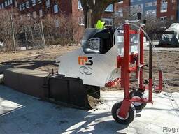 Машина для установки бордюров и тротуаров M3