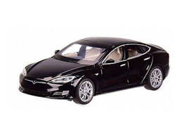 Машинка инерционная "Tesla Model S" Автопром 1:32 (Черный) (6614(Black))