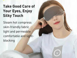 Маска для сна Baseus Thermal Series Eye Cover лайкра и хлопок. Grey