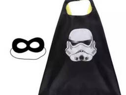 Маскарадный плащ с маской Императорский штурмовик 5198 70х70 см