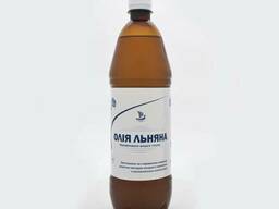 Масло льняное холодного отжима 1 л.