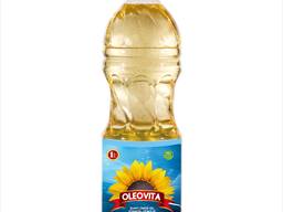Масло подсолнечное рафинированное ТМ "OLEOVITA"