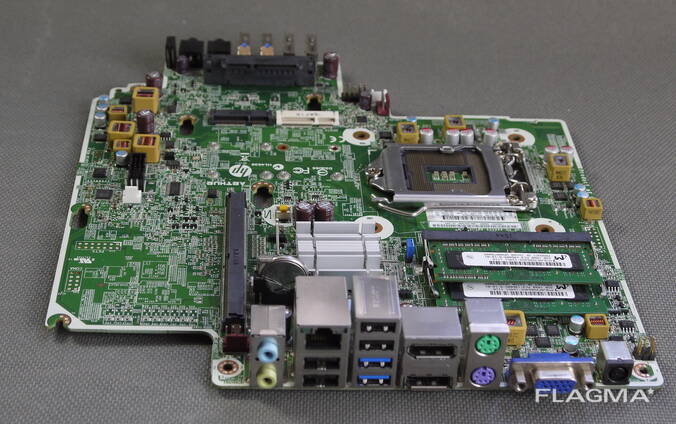 Материнская плата miniITX HP EliteDesk 800 G1 (LGA 1150, Intel Q87, So-Dimm DDR3, Desktop/