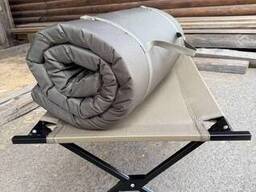 Матрац хаки на раскладушку складной