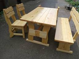 Стіл, лавка з дерева Житомир