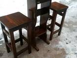 Стіл, лавка з дерева Житомир - фото 2