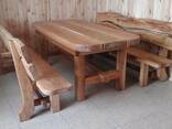 Мебель садовая с дерева - фото 1