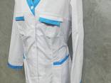 Медицинский халат пошив медицинской одежды халаты медицинские женские - фото 2