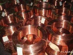 Медная 	проволока М1 D- 8 мм ( мягкая )