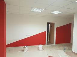 Мех. Покраска стен и потолков подъездов, лифтовых, коридоров