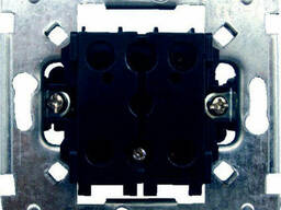 Механизм выключателя одноклавиш. кнопочного с подсветкой 11652