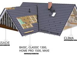 Мембрана пароизоляционная 100г/м2 (1,6м x 44м) "Clima" /// EuroRoof (Испания) (72-005)