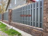 Металевий штакетник – стильно, надійно, доступно. - фото 2