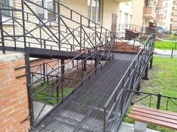 Металлические пандусы. Изготовление и монтаж.