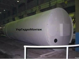 Металлические силоса, емкости, резервуары, баки и бункера. ..