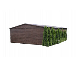 Металлический гараж 6х9