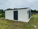 Металлический гараж 9х6 Ворота 2,30 - фото 1