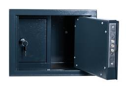 Металлический сейф для хранения пистолета с трейзером для патронов – Levmetal СЗ-25.1/М (А