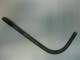 Метчик гаечный М22х2.5 Р6М5 изогнутый хвостовик L общ. 245 мм