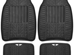 Michelin Автомобільні килимки з гнучкими лініями 4шт (W965-BLK) (шт. )