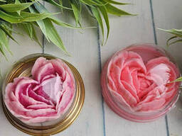 Мило ручної роботи валентинка серце троянда в куполі