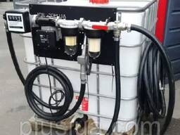 Міні АЗС Єврокуб 1000 л — мобільна заправна станція для дизельного пального