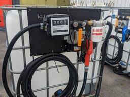 Міні АЗС Єврокуб 1000 л – мобільна заправочна станція для дизельного пального