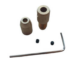 Мини цанговый патрон на вал 5мм гравер (без цанг)