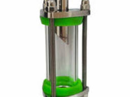 Мини диоптр для отбора жидкости, резьба 1/4 папа-трубка 8 мм