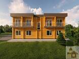 Міні-готель зруб замовити ціна для вашого бізнесу - фото 3