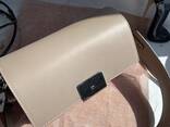 Мини крос-боді клатч шкіряна Італійська жіноча сумка шкіряна два ремінці - фото 3