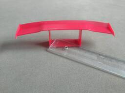 Мини Спойлер Красный на авто усиленный