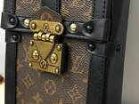 Мини сумка для телефона женская из эко кожи на цепочке Чехол Crossbody Bag сумочка на цепо - фото 14