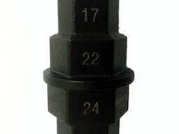 Многофункциональный торцевой 6-гр. ключ 4 в 1, 17х19х22х24 мм (9y0151 Force)