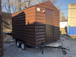Мобільна лазня на причепі