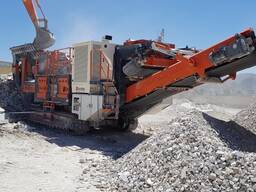 Мобільна Роторна Дробарка Boratas ROCKTRACK BPK 100 на гусеничному шасі