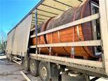Mobile sauna barrel made of turnkey timber 6.0x2.15m Fasssauna-6.0 from the. .. - фото 3