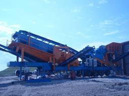 Мобильная дробилка Polygonmach JS-2, 120-150 т/час, Турция