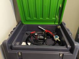 Мобільний бак Metcor 430л з насосом DT-430 для дизельного палива