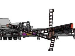 Мобільний дробильно-сортувальний завод РР1, "Полігонмаш" Polygonmach