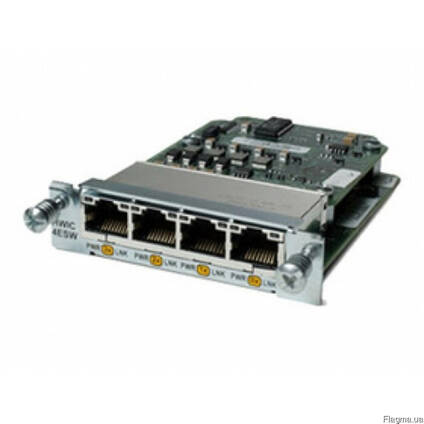 Модуль Cisco Four port 10/100 Ethernet switch HWIC-4ESW